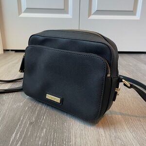 Calvin Klein black crossbody purse bag